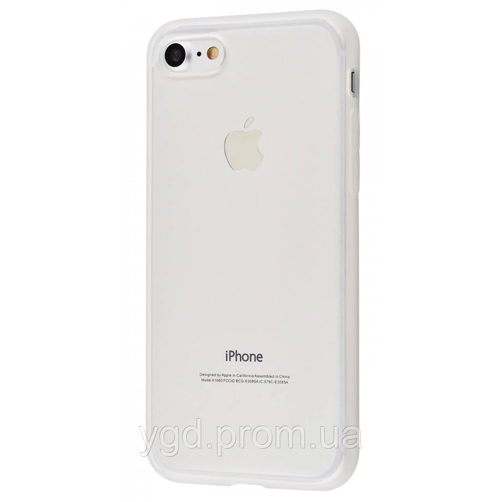 

High quality silicone 360 protect iPhone 7/8/SE 2 white