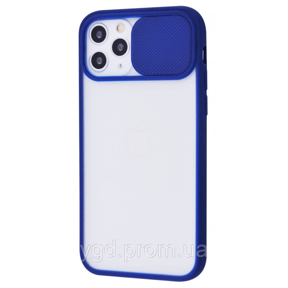 

Camera Protect Matte Case (PC+TPU) iPhone 11 Pro dark_blue