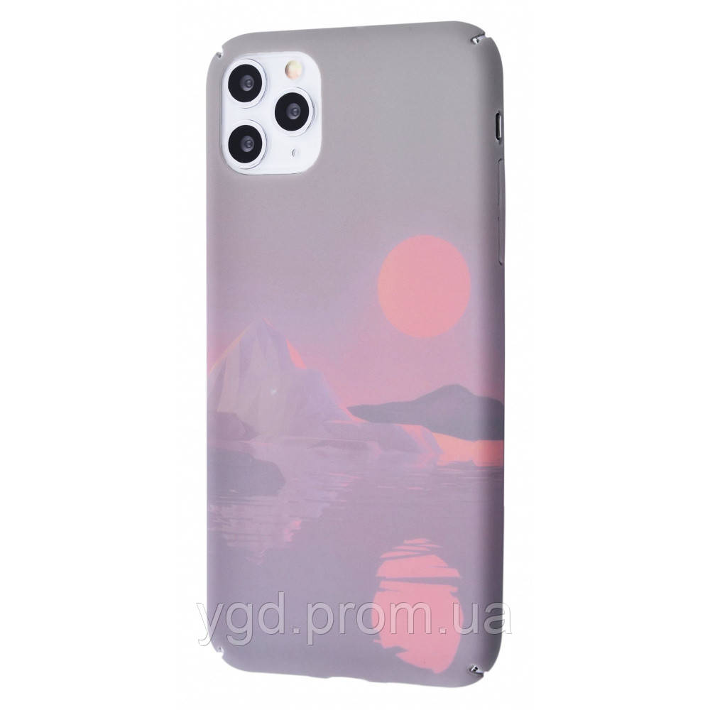 

HQ PC Soft Touch Case (PC) iPhone 11 Pro Max sunset_in_the_mountains