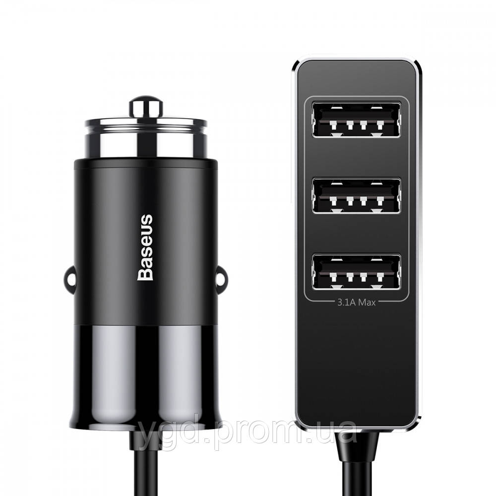 

Автомобильное ЗУ Baseus Enjoy Together Four Interfaces 5.5A 4USB black