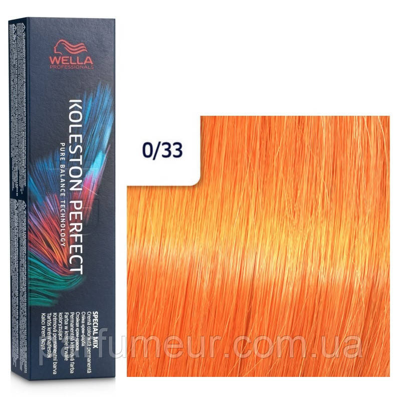 

Краска для волос Wella Professionals Koleston Special Mix 0/33 золотистый интенсивный