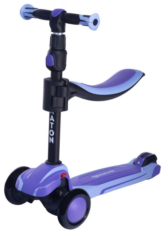 

Детский трехколесный самокат с сиденьем Maraton Scooter Flex My Go 2024 Violet