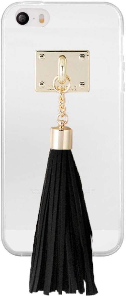 

Чехол-накладка DDPOP DiDi Tassel case iPhone 5/5s/SE Black #I/S, Прозрачный