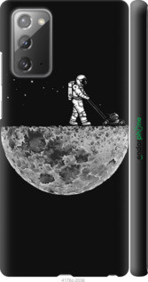 

Чехол на Samsung Galaxy Note 20 Moon in dark "4176c-2036-47005, Белый