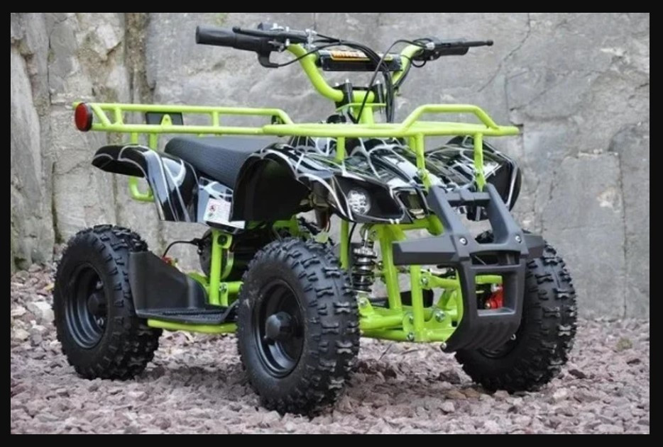 Квадроцикл електричний дитячий Кроссер 36V 1000W - Зелений (VIPER CROSSER)