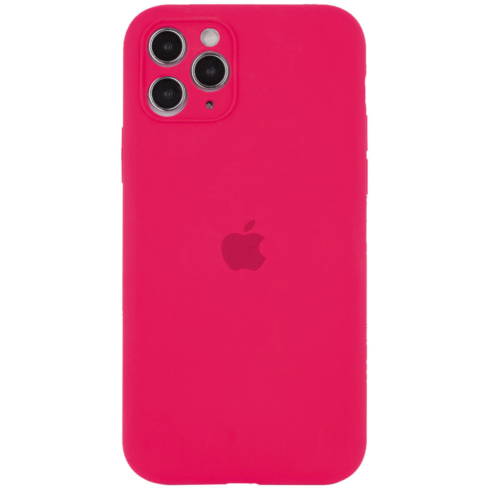 

Чехол Silicone Case Full Camera Protective (AA) для Apple iPhone 11 Pro (5.8"), Красный / rose red