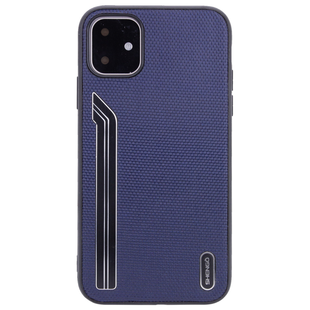 

TPU чехол SHENGO Textile series для Apple iPhone 11 (6.1"), Синий