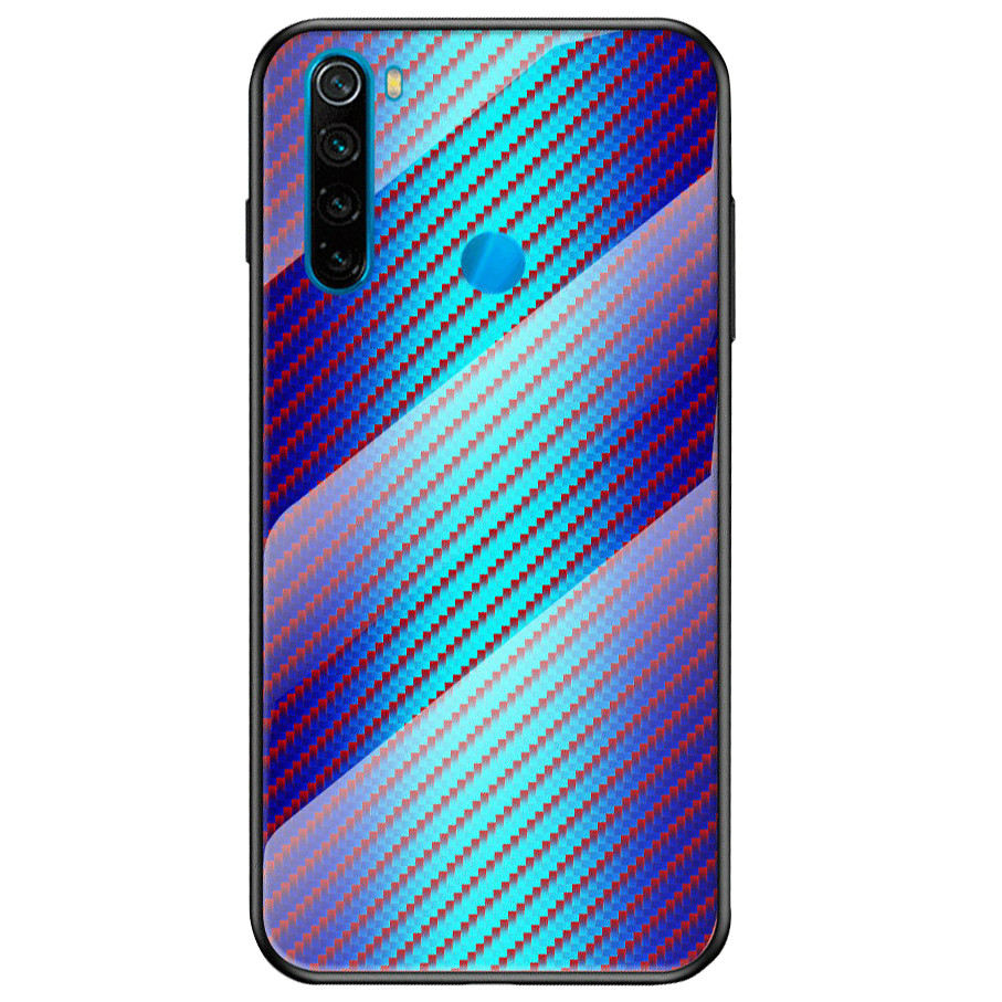 

TPU+Glass чехол Twist для Xiaomi Redmi Note 8, Голубой