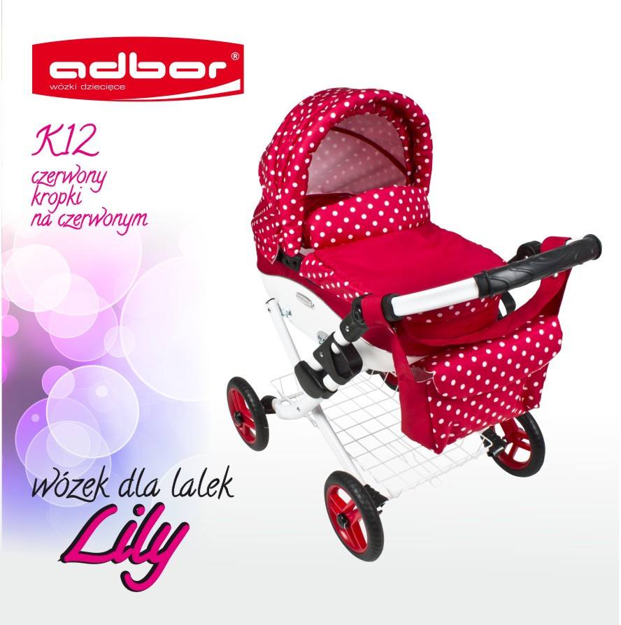 

Коляска для кукол Adbor Lily K12