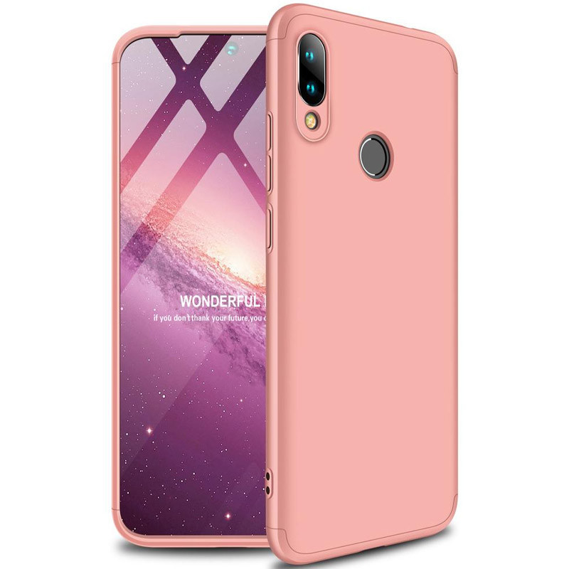 

Пластиковый чехол для Xiaomi Redmi 7 / Ксиоми Редми 7 розовый / rose gold