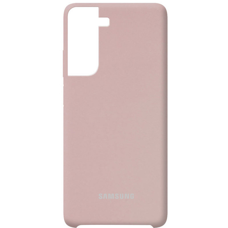 

Чехол на Samsung Galaxy S21 / Самсунг Галакси С21 розовый / pink sand