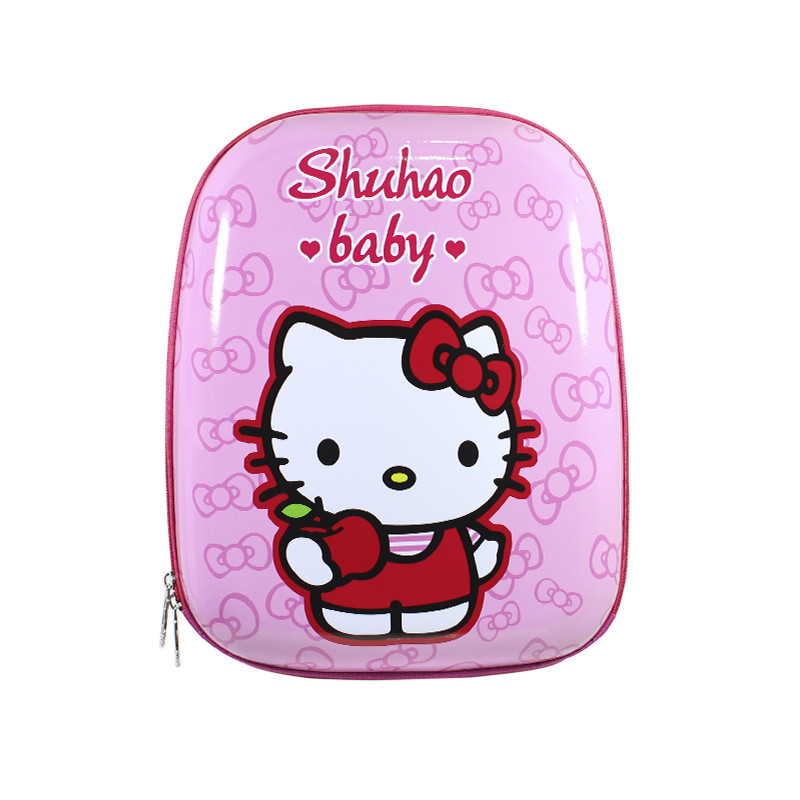 

Детский рюкзак Hello Kitty Lesko DB-02 Розовый в школу для девочки мальчика ребенка ортопедический в школу для