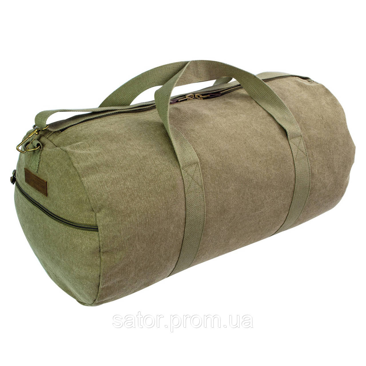 

Сумка дорожная Highlander Crieff Canvas Roll Bag 45 Olive, Черный