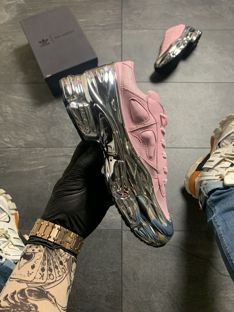 

Adidas Raf Simons Ozweego Pink Silver (Розовый)