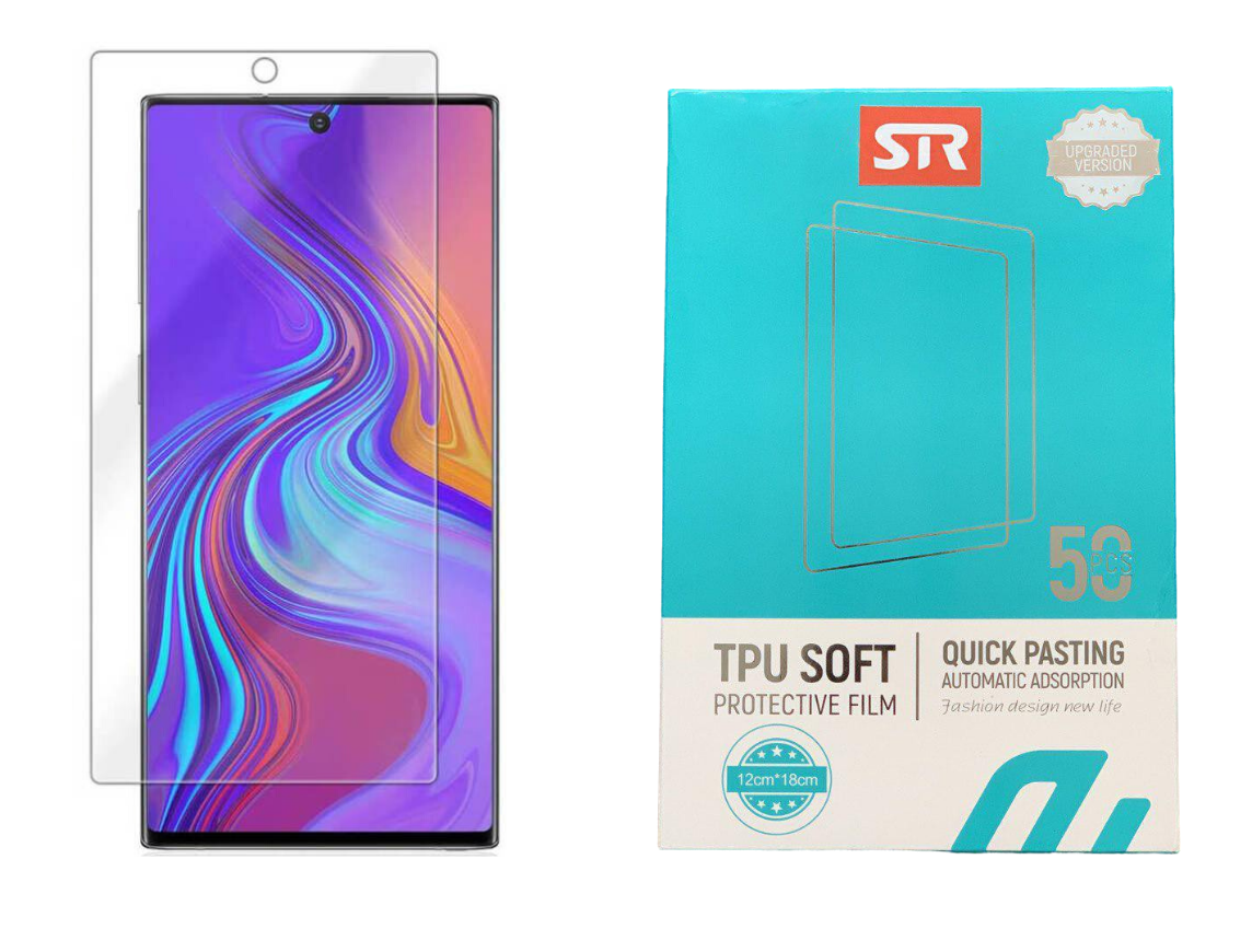 

Гидрогелевая пленка на экран STR Front Full для Samsung Galaxy Note 10 Lite - Прозрачная, Crystal clear