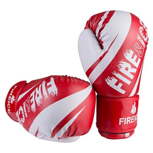 

Боксерские перчатки World Sport красные 10oz Fire&Ice DX, Красный