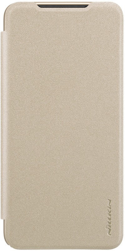 

Чехол-книжка Nillkin Sparkle Leather Case Xiaomi Mi 9 Gold #I/S, Золотой