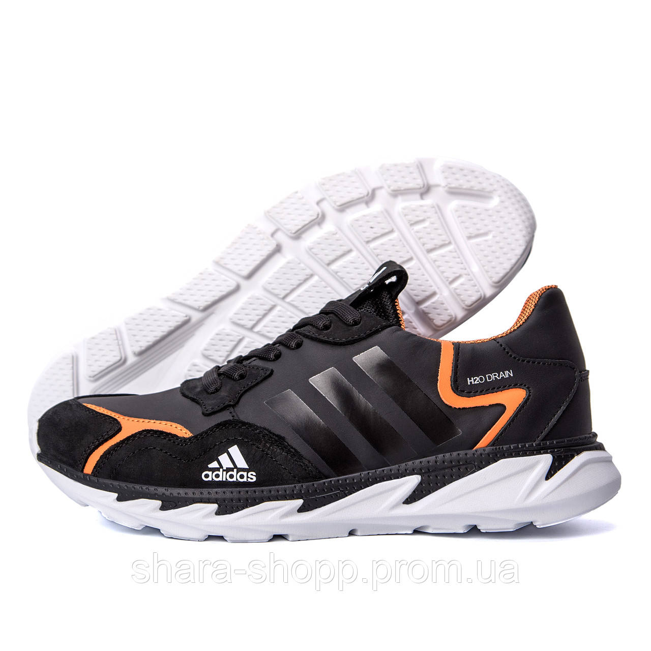 

Мужские кожаные кроссовки Adidas Terrex, Черный