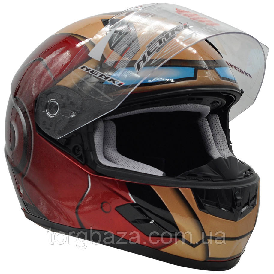 

Шолом (інтеграл) Nenki FF-856 Red Gold, Красный