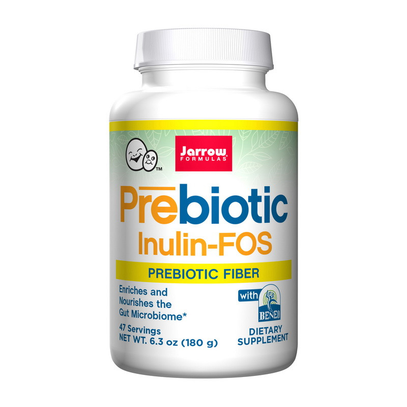 

Jarrow Formulas Prebiotic Inulin-FOS Fiber (180 g