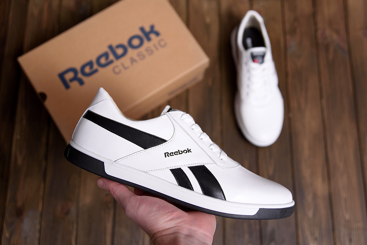 

Мужские кожаные кроссовки Reebok, Белый