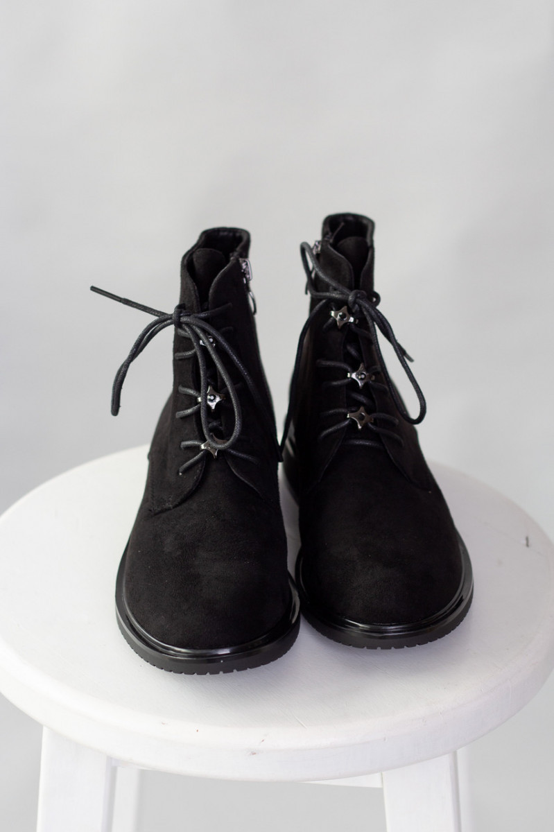 

Ботинки Fashion Flitter 37 размер 24 см Черный (WG98АМ-2483-37)