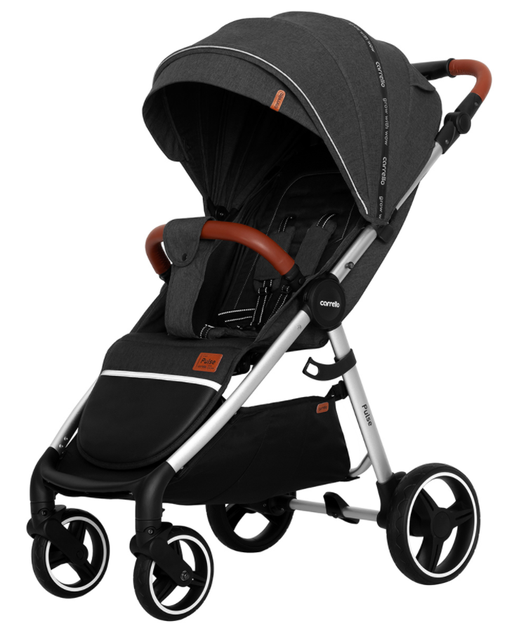 

Детская прогулочная коляска CARRELLO Pulse CRL-5507 Truffle Black