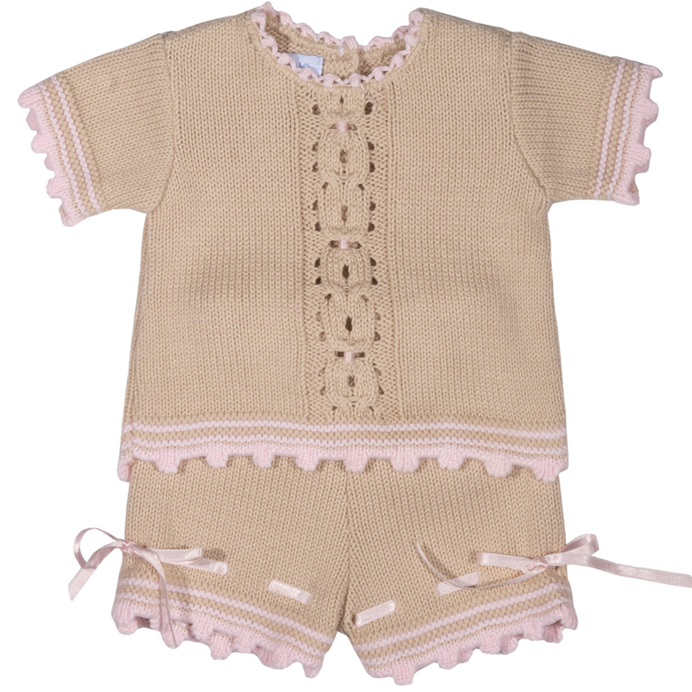 

Костюм : Футболка, шорты FOQUE Bebe (5322) Бежевый M3-62 см