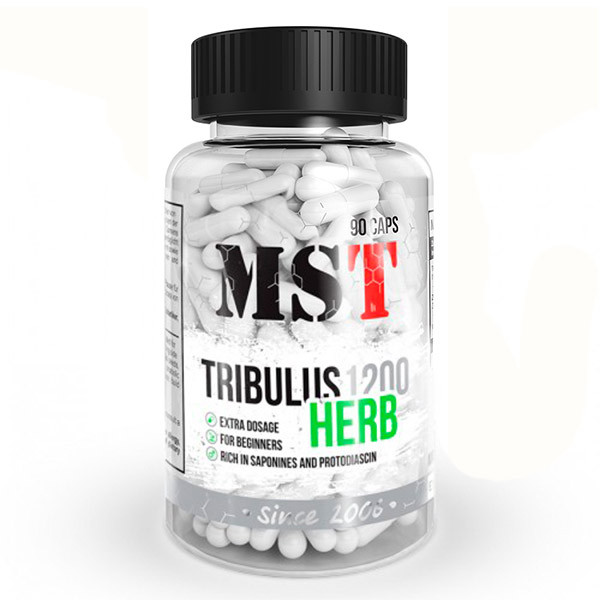 

Стимулятор тестостерона MST Tribulus 1200 herb, 90 капсул