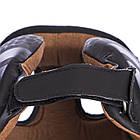 Шлем боксерский кожаный в мексиканском стиле Velo 2225 размер XL Black, фото 4