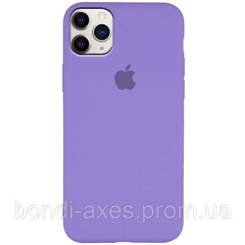 

Чехол Silicone Case Slim Full Protective для Apple iPhone 11 Pro Max (6.5"), Сиреневый / dasheen