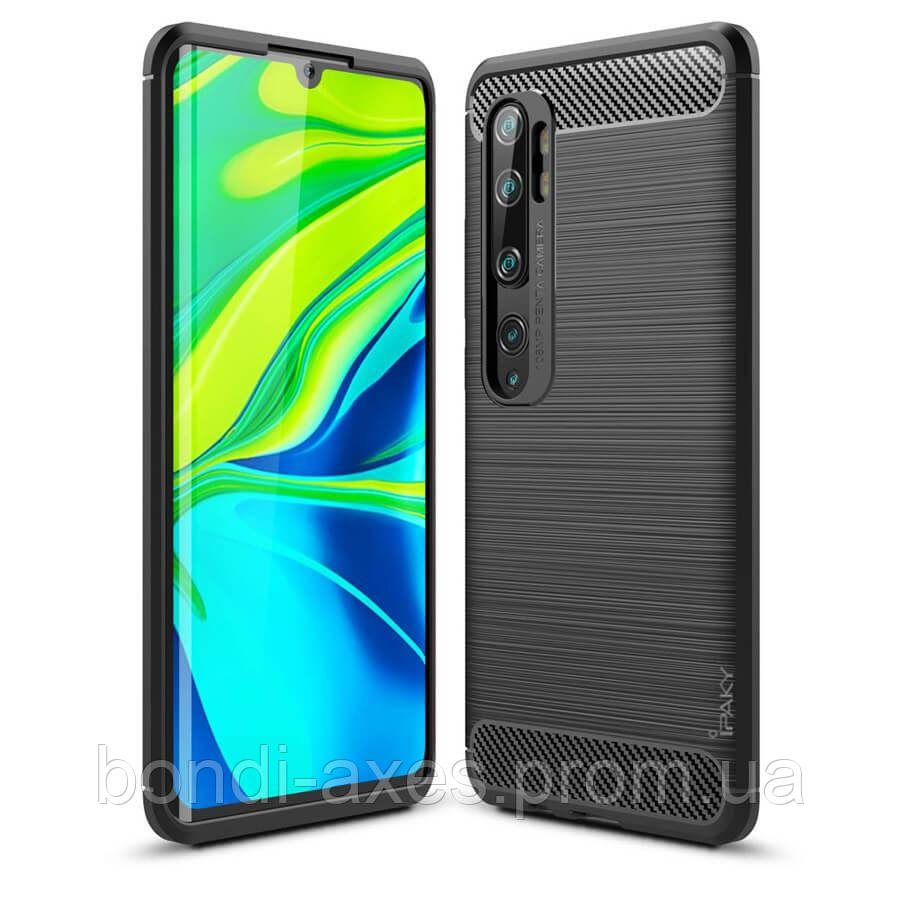 

TPU чехол iPaky Slim Series для Xiaomi Mi Note 10 / Note 10 Pro / Mi CC9 Pro, Черный