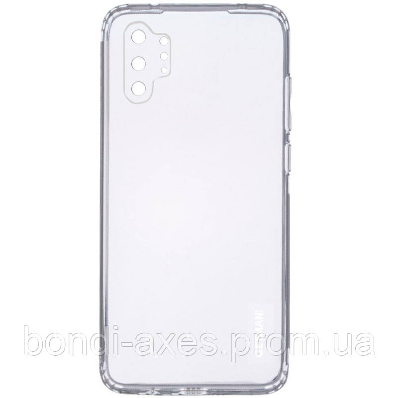 

TPU чехол GETMAN Clear 1,0 mm для Samsung Galaxy Note 10 Plus, Прозрачный