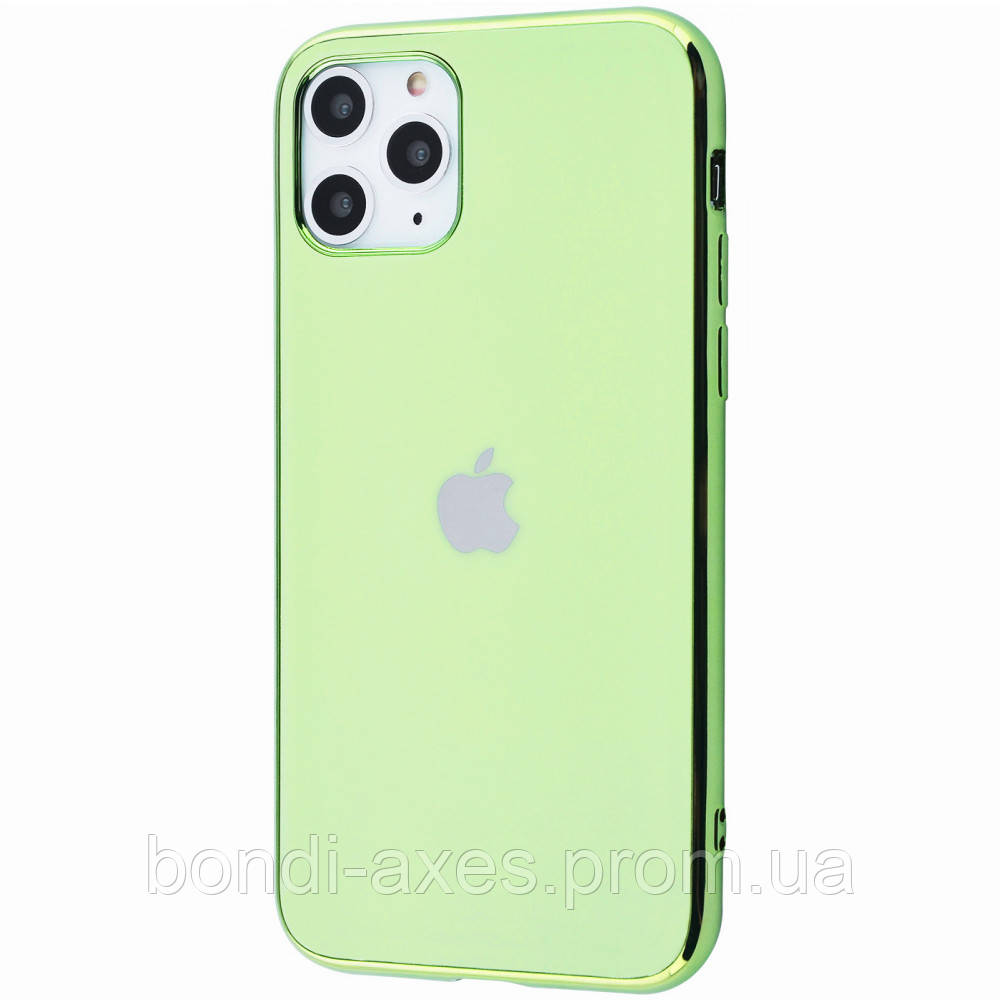 

TPU чехол Matte LOGO для Apple iPhone 11 Pro (5.8"), Зеленый / light green