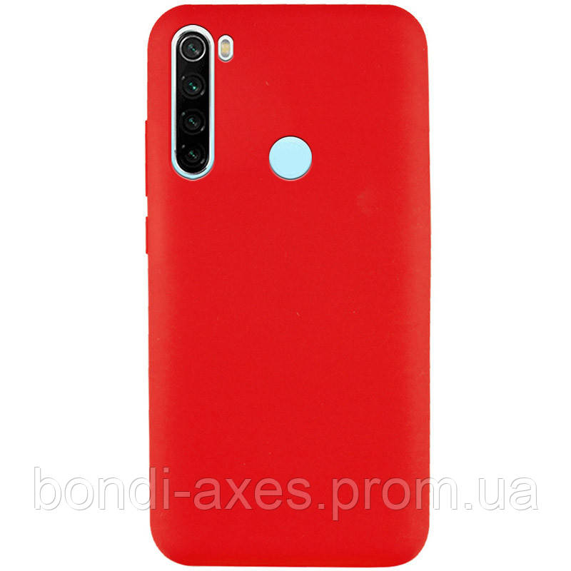 

Чехол Silicone Cover Full without Logo (A) для Xiaomi Redmi Note 8T, Красный / red