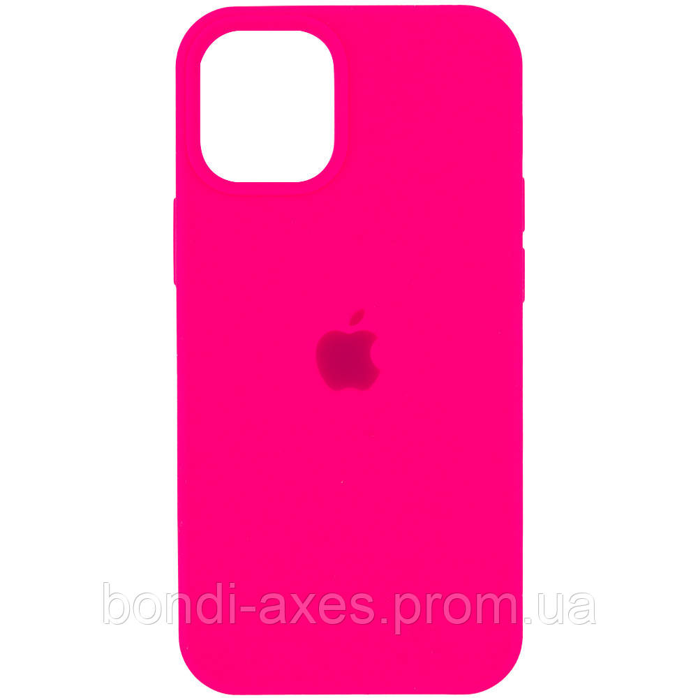 

Чехол Silicone Case (AA) для Apple iPhone 12 Pro Max (6.7"), Розовый / barbie pink