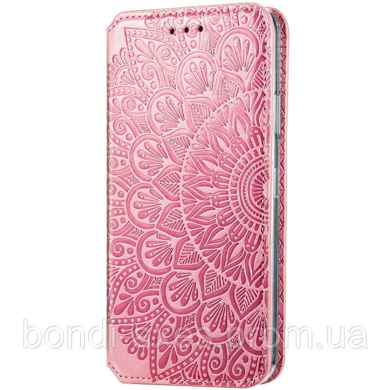 

Кожаный чехол книжка GETMAN Mandala (PU) для Xiaomi Mi 10T Lite / Redmi Note 9 Pro 5G, Розовый