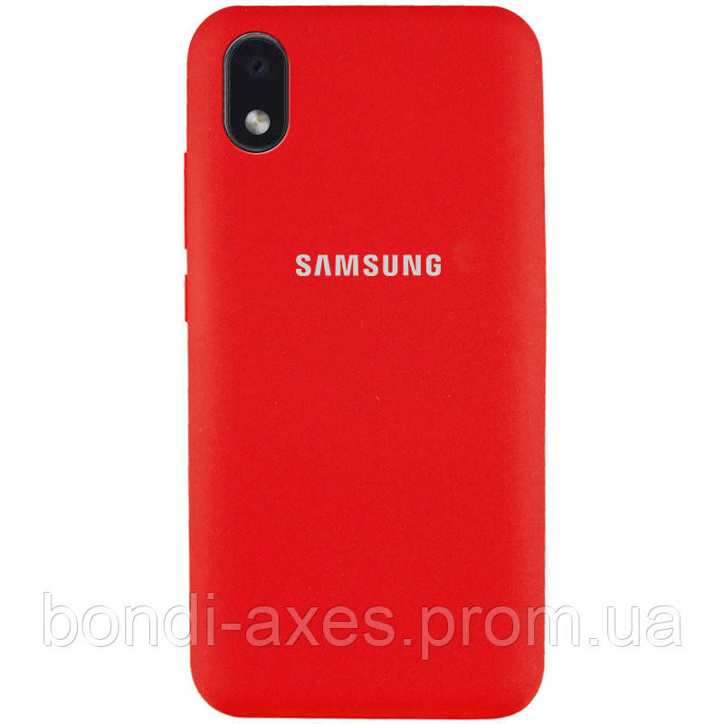 

Чехол Silicone Cover Full Protective (AA) для Samsung Galaxy M01 Core / A01 Core, Красный / red