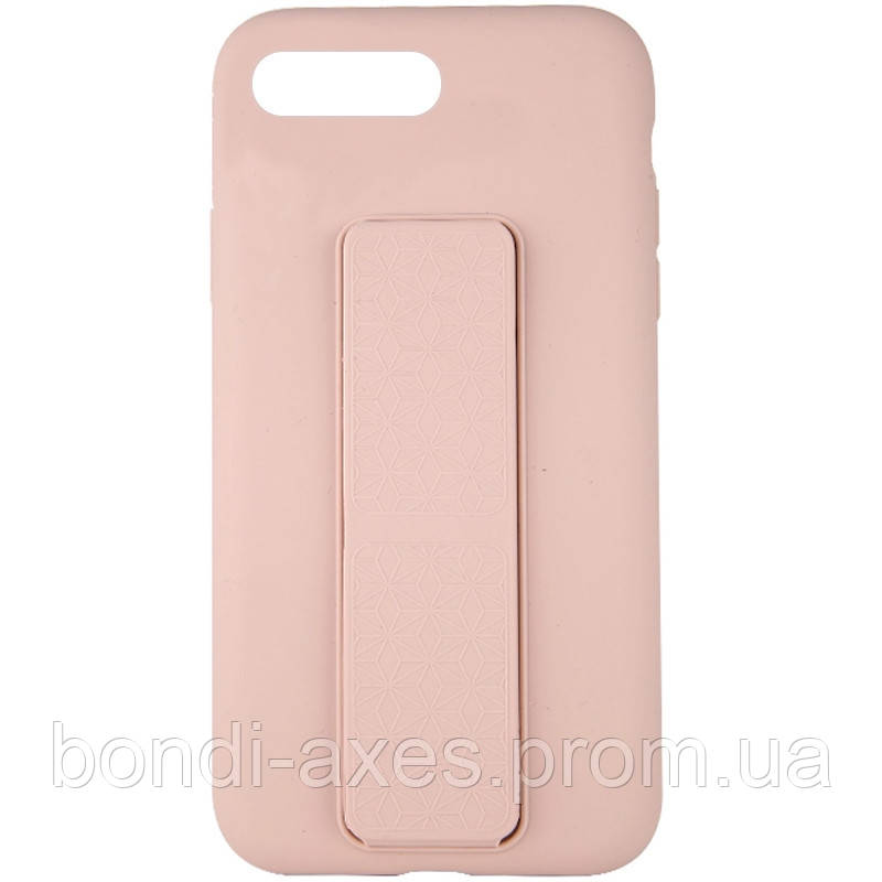 

Чехол Silicone Case Hand Holder для Apple iPhone 7 plus / 8 plus (5.5"), Розовый / pink sand