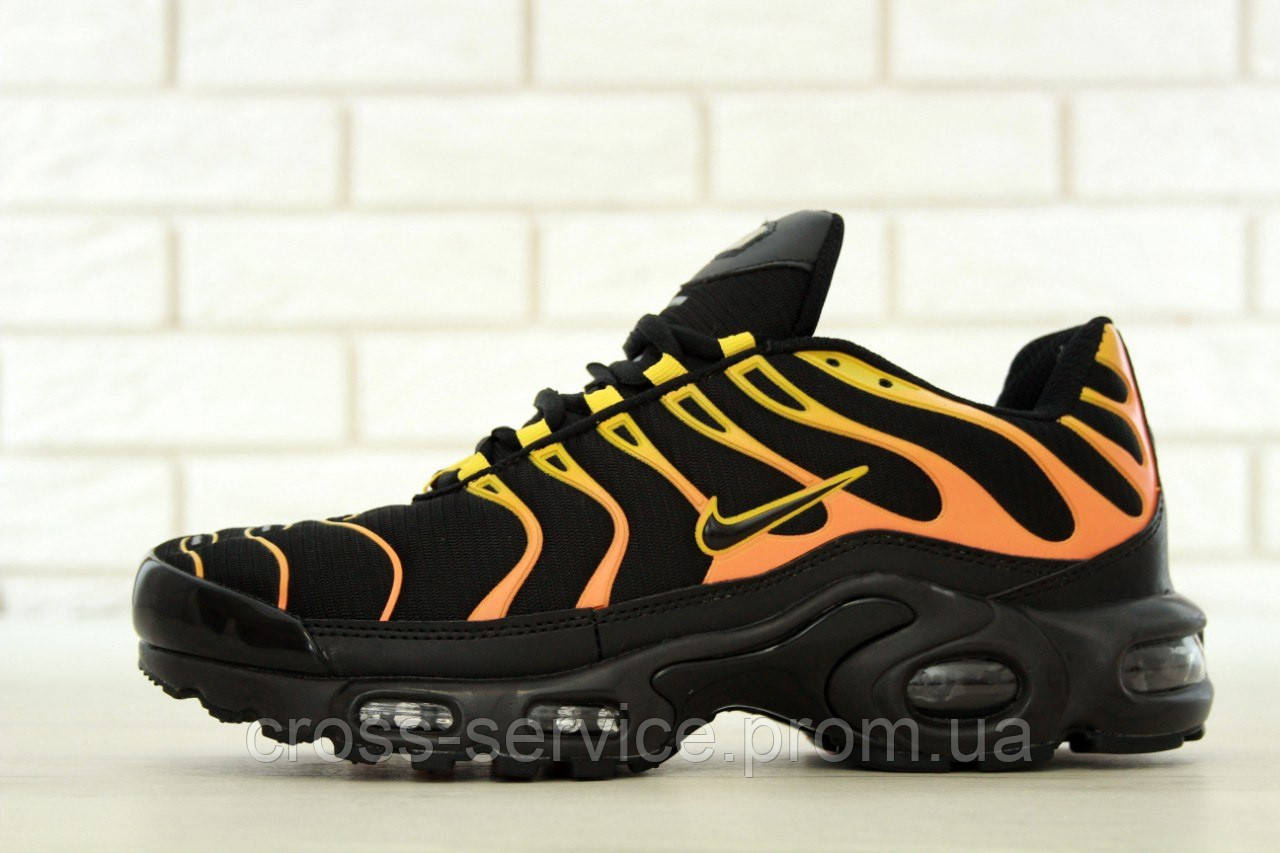 

Кроссовки мужские Nike Air Max TN Plus кросовки найк аир макс тн плюс стильные черные демисезонные найки, Черный