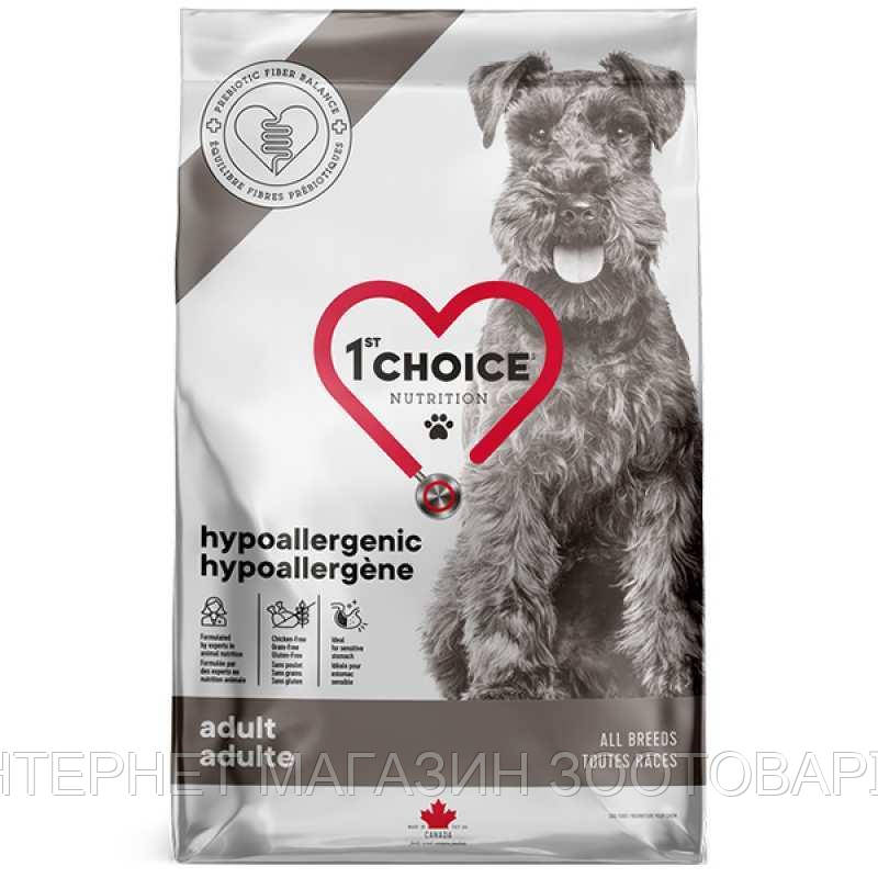 

1st Choice (Фест Чойс) Hypoallergenic - Сухой гипоаллергенный корм с уткой для взрослых собак