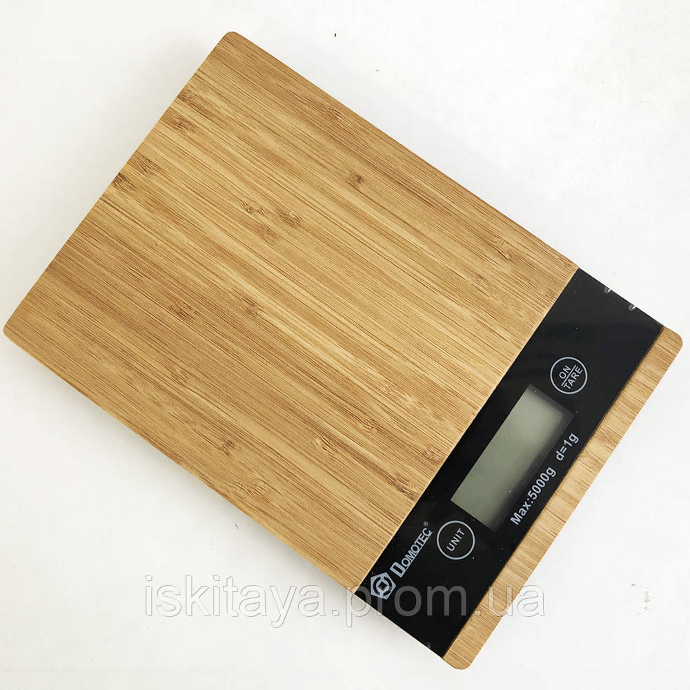 

Весы кухонные DOMOTEC MS-A Wood