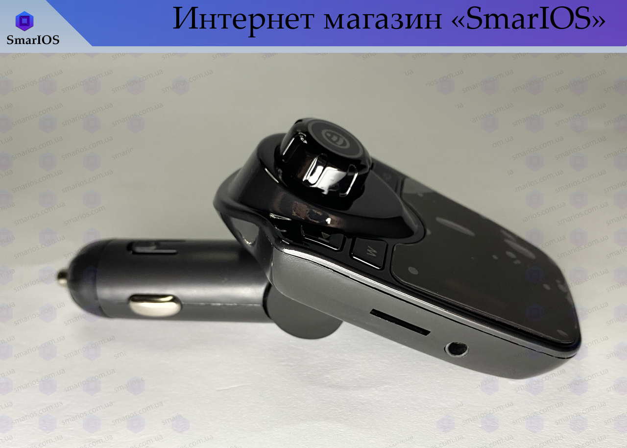 

Автомобильный Fm Модулятор Трансмиттер T11 Bluetooth Голосовая Связь HandsFree и USB Зарядка