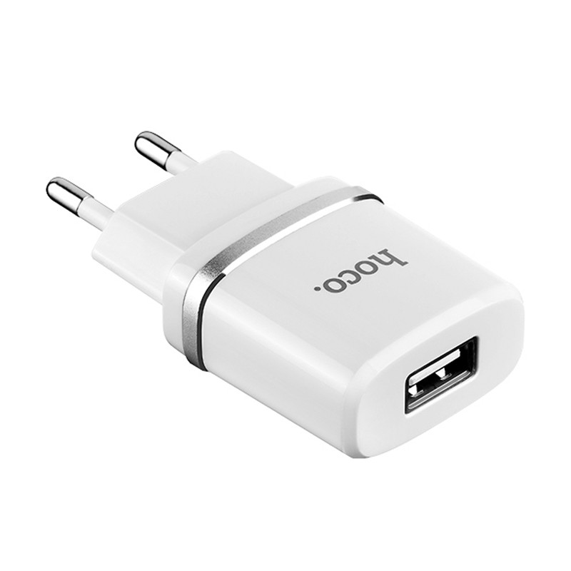 

СЗУ Hoco C11 USB Charger 1A, Белый