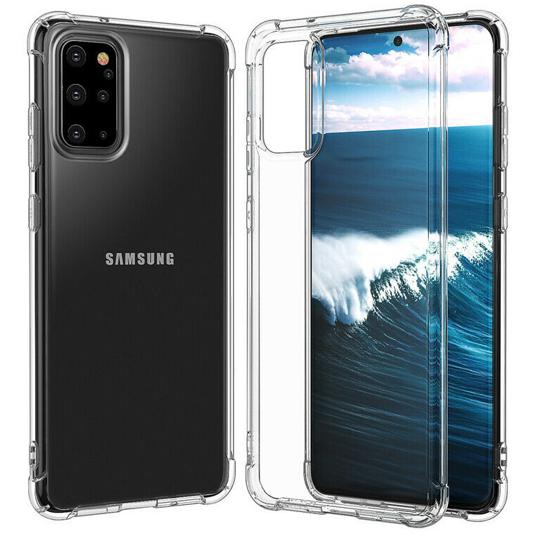 

TPU чехол GETMAN Ease с усиленными углами для Samsung Galaxy S20, Прозрачный / transparent