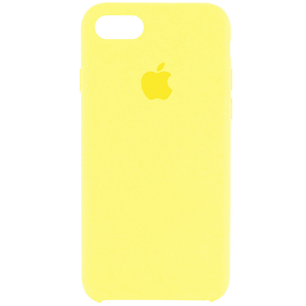 

Чехол Silicone Case (AA) для Apple iPhone 7 / 8 (4.7""), Желтый / pollen