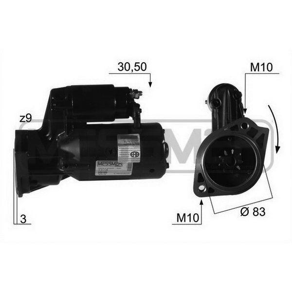 

Стартер Messmer 220105A