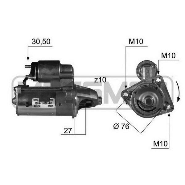 

Стартер Messmer 220420A