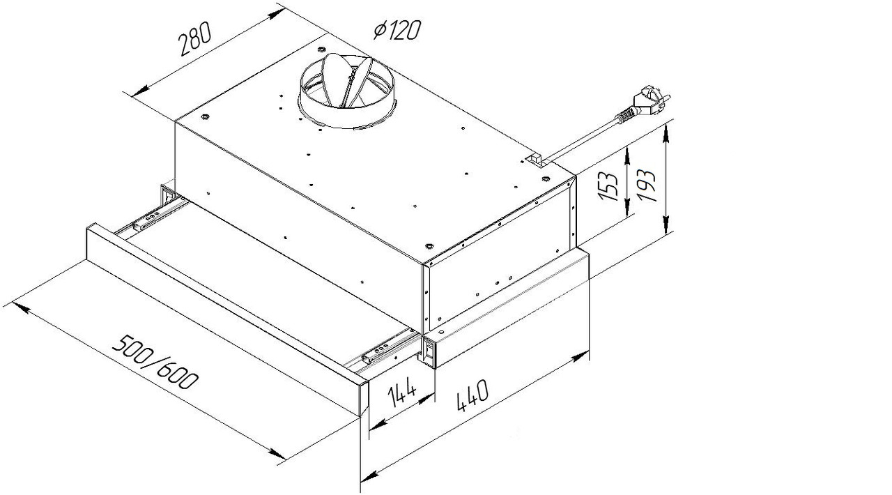 

Вытяжка Pyramida TL 60 SLIM IX (WY36dnd-111934)