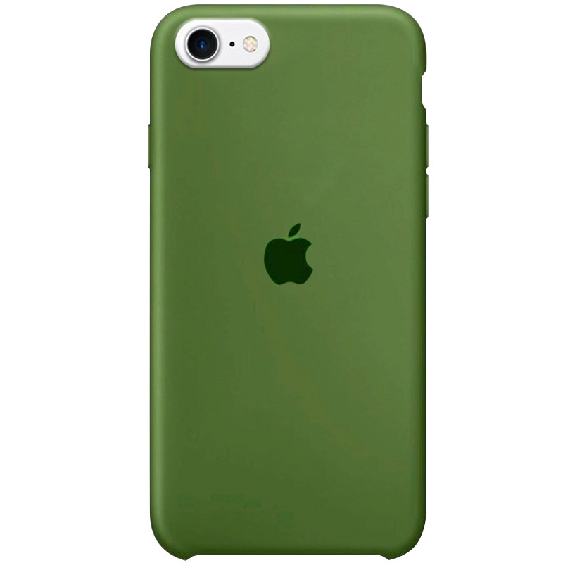 

Чехол Silicone Case (AA) для Apple iPhone SE (2020), Зеленый / army green